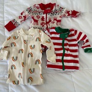 Lot of Hanna Andersson Baby Pajamas